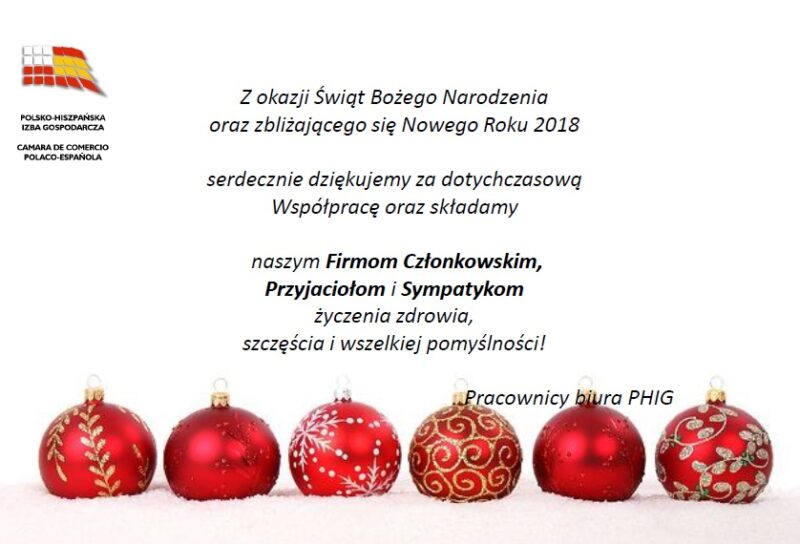 Wesołych Świąt i Szczęśliwego Nowego Roku!
